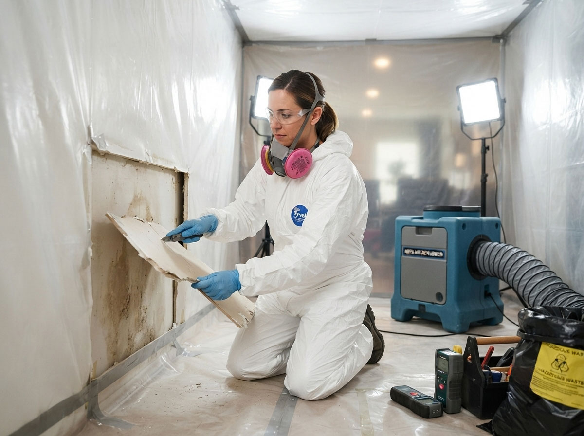 Licensed mold remediation technician serving Davie, Florida